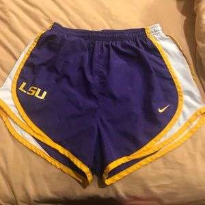 LSU Nike Dri-Fit Tempo Shorts